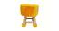 Cate Wooden Stool for Kids (Yellow) by Urban Ladder - Cross View Design 1 - 558557