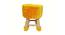 Cate Wooden Stool for Kids (Yellow) by Urban Ladder - Front View Design 1 - 558563