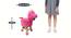 Emma Wooden Animal Stool for Kids (Pink) by Urban Ladder - Design 1 Dimension - 558582