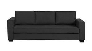 Birxton Fabric Sofa (Dark Grey)