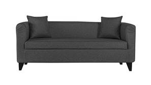 Minto Fabric Sofa (Dark Grey)