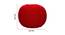 Buster Hand Knitted Round Pouffe for Living Room (Red) by Urban Ladder - Design 1 Dimension - 559146