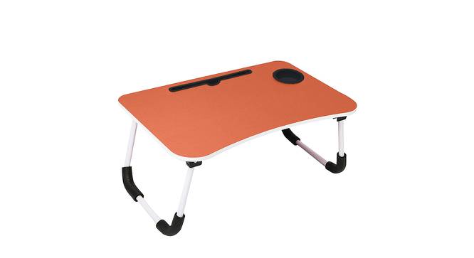 Arrow Portable Folding Laptop Table (Orange) by Urban Ladder - Cross View Design 1 - 559330
