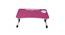 Ash Portable Folding Laptop Table (Pink) by Urban Ladder - Front View Design 1 - 559347