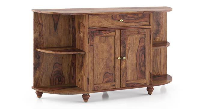 Ramore Solid Wood Sideboard (Teak Finish) by Urban Ladder - Front View Design 1 - 559395