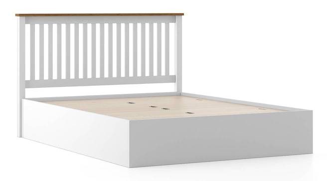 Athens White Storage Bed (Solid Wood) (Queen Bed Size, White Finish, Box Storage Type) by Urban Ladder - Front View Design 1 - 559750