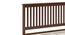 Athens Bed (Solid Wood) (Walnut Finish, King Bed Size) by Urban Ladder - Design 1 Side View - 559767