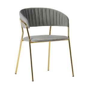 Chair In Panchkula Design Capa Lounge Chair in Grey Fabric