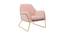 Venice Sofa or Lounge chair in Peach Color (Peach) by Urban Ladder - Front View Design 1 - 559814