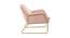 Venice Sofa or Lounge chair in Peach Color (Peach) by Urban Ladder - Design 1 Side View - 559829