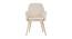 Strip Lounge Chair In Beige Color (Beige) by Urban Ladder - Cross View Design 1 - 559883