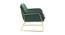 Venice Sofa or Lounge chair in Green Color (Green) by Urban Ladder - Design 1 Side View - 559906
