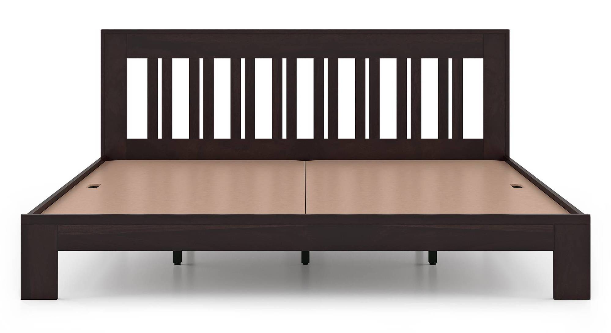 Beirut NonStorage Bed with Essential Memory Foam Mattress Urban Ladder