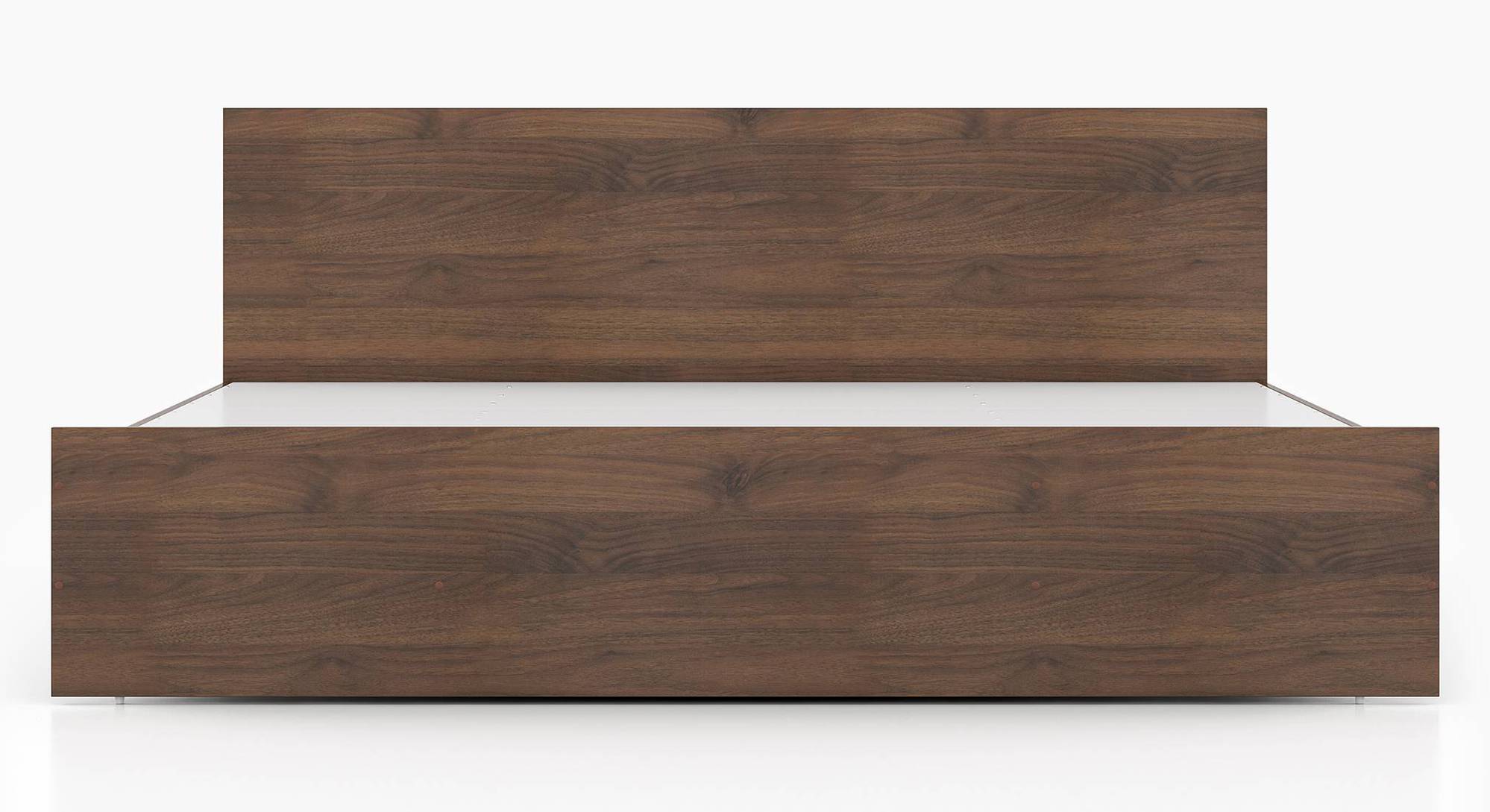 Zoey Non Storage Bed With Essential Coir Foam Mattress Urban Ladder