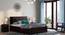Stockholm Storage Bed with Theramedic Coir & Foam Mattress (Mahogany Finish, King Bed Size) by Urban Ladder - Design 1 Full View - 560186