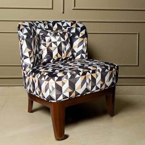 Wing Lounge Chairs Design Miller Fabric Lounge Chair in Multicolor Colour