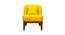 Marcel Sofa Chair (Yellow) by Urban Ladder - Cross View Design 1 - 560381