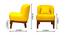 Marcel Sofa Chair (Yellow) by Urban Ladder - Design 1 Dimension - 560445