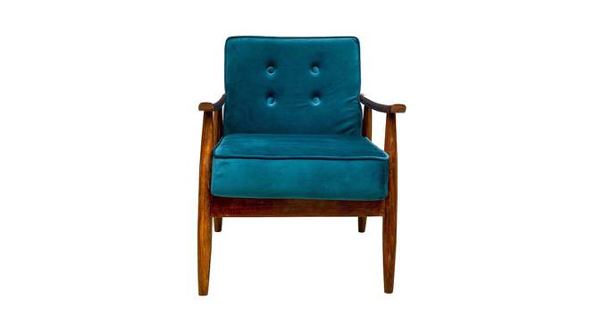 Lennon Arm Chair (Blue) by Urban Ladder - Cross View Design 1 - 560473