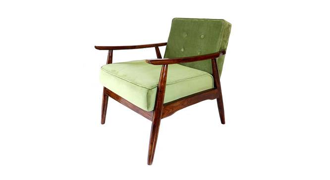 Azariah Arm Chair (Green) by Urban Ladder - Front View Design 1 - 560482