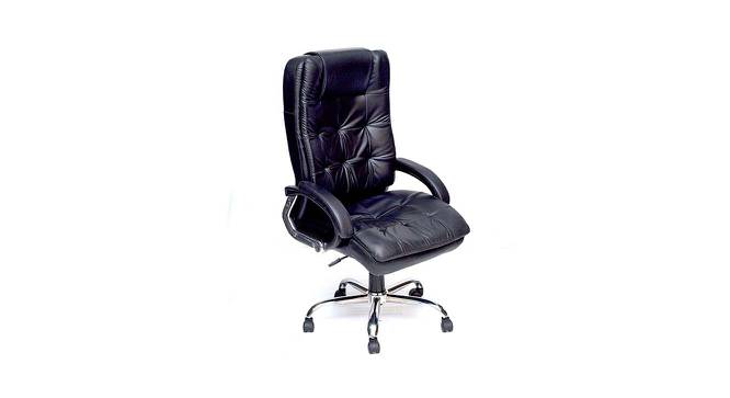 Mammoth High Back Office Chair (Black) by Urban Ladder - Front View Design 1 - 560585