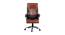 Dominic High Back Office Chair (Black & Red) by Urban Ladder - Cross View Design 1 - 560684