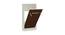 Mystica Murphy Horizontal Wall-Folding Single Bed- Coffee Walnut (Coffee Walnut) by Urban Ladder - Cross View Design 1 - 560687