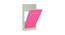 Mystica Murphy Horizontal Wall-Folding Single Bed- Barbie Pink (Barbie Pink) by Urban Ladder - Cross View Design 1 - 560691