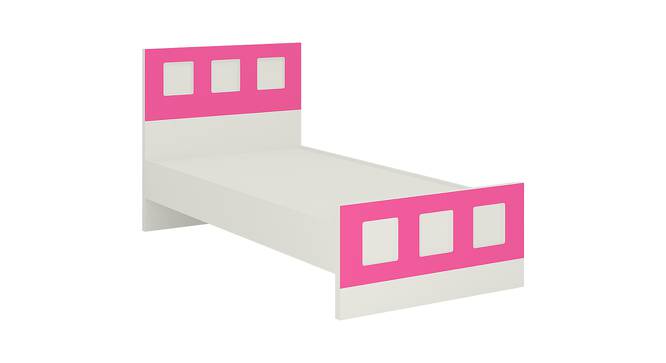Cordoba Kids Single Bed- Ivory - Barbie Pink (Ivory - Barbie Pink) by Urban Ladder - Front View Design 1 - 560704