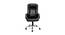 Vesta High Back Office Chair (Black) by Urban Ladder - Cross View Design 1 - 560710