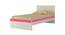 Riga Kids Single Bed- Barbie Pink (Barbie Pink) by Urban Ladder - Front View Design 1 - 560728