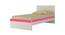 Riga Kids Single Bed- Barbie Pink (Barbie Pink) by Urban Ladder - Front View Design 1 - 560728