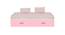 Celestia Twin Daybed- English Pink - Persian Lilac (English Pink - Persian Lilac) by Urban Ladder - Design 1 Side View - 560738