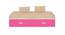 Celestia Twin Daybed- Ivory - Barbie Pink (Ivory - Barbie Pink) by Urban Ladder - Design 1 Side View - 560741