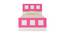 Cordoba Kids Single Bed- Ivory - Barbie Pink (Ivory - Barbie Pink) by Urban Ladder - Design 1 Side View - 560745