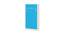 Mystical Murphy Horizontal Wall-Folding Single Bed - Azure Blue (Azure Blue) by Urban Ladder - Design 1 Side View - 560767