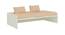 Celestia Twin Daybed- Ivory - Barbie Pink (Ivory - Barbie Pink) by Urban Ladder - Design 2 Side View - 560787