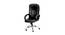 Vesta High Back Office Chair (Black) by Urban Ladder - Design 1 Side View - 560803