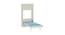 Mystical Murphy Horizontal Wall-Folding Single Bed - Azure Blue (Azure Blue) by Urban Ladder - Design 1 Close View - 560817
