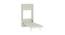 Mystica Murphy Horizontal Wall-Folding Single Bed- Barbie Pink (Barbie Pink) by Urban Ladder - Design 1 Close View - 560820