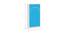 Mystical Murphy Horizontal Wall-Folding Single Bed - Azure Blue (Azure Blue) by Urban Ladder - Design 1 Dimension - 560852