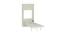 Mystica Murphy Horizontal Wall-Folding Single Bed- Coffee Walnut (Coffee Walnut) by Urban Ladder - Design 1 Dimension - 560864