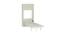 Mystica Murphy Horizontal Wall-Folding Single Bed- Barbie Pink (Barbie Pink) by Urban Ladder - Design 1 Dimension - 560867
