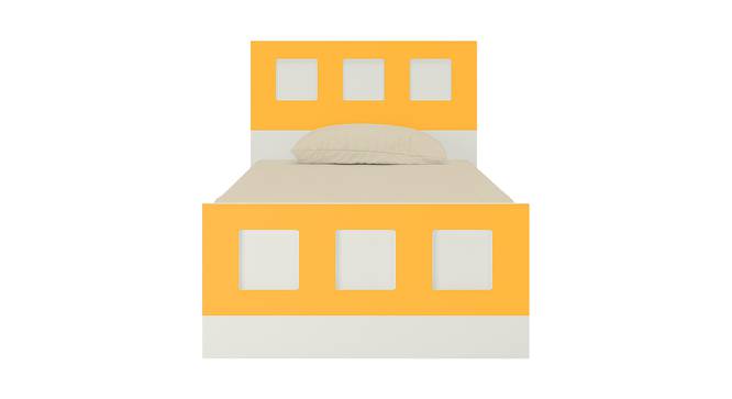 Cordoba Kids Single Bed- Ivory - Mango Yellow (Ivory - Mango Yellow) by Urban Ladder - Cross View Design 1 - 560888