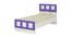 Cordoba Kids Single Bed- Ivory - Lavender Purple (Ivory - Lavender Purple) by Urban Ladder - Cross View Design 1 - 560889