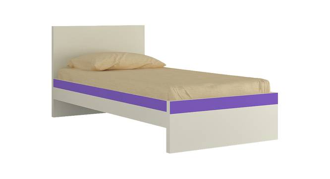 Riga Kids Single Bed- Lavender Purple (Lavender Purple) by Urban Ladder - Cross View Design 1 - 560896