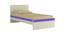 Riga Kids Single Bed- Lavender Purple (Lavender Purple) by Urban Ladder - Cross View Design 1 - 560896