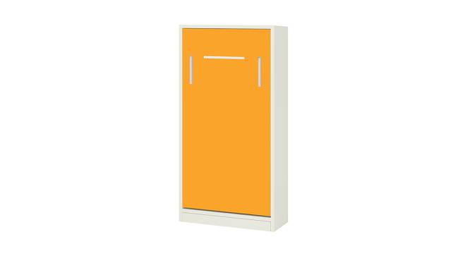 Mystica Murphy Horizontal Wall-Folding Single Bed- Mango Yellow (Mango Yellow) by Urban Ladder - Front View Design 1 - 560908