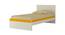 Riga Kids Single Bed- Mango Yellow (Mango Yellow) by Urban Ladder - Front View Design 1 - 560912