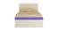 Riga Kids Single Bed- Lavender Purple (Lavender Purple) by Urban Ladder - Design 1 Side View - 560926